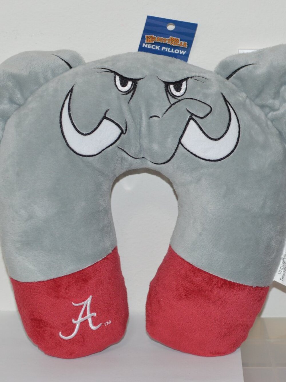Mascot Wear - Alabama Crimson Tide Big Al - Neck Pillow